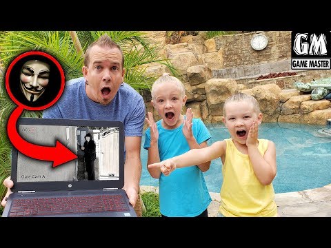 Game Master Hacks Our House! Caught On Camera at Smart Mansion!!!