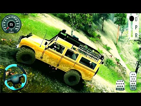 OffRoad Jeep Adventure Cruiser Driving Game - 4X4 SUV Hill Rally Racing  -  Android GamePlay