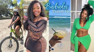 TRAVEL VLOG| EPIC BARBADOS🇧🇧 TRIP SUGAR BAY, 10 MILE BIKE RIDE ON THE ISLAND FOOD TOUR BEACH & SUN