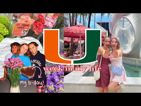 a week in my life at the university of miami