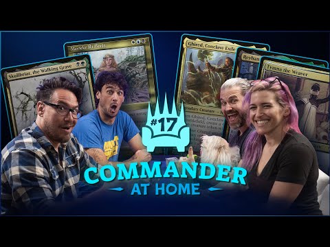 Commander at Home #17 - Ghired v Reyhan/Tymna v Skullbriar v Mereike feat Ben Brode and Chris Kluwe