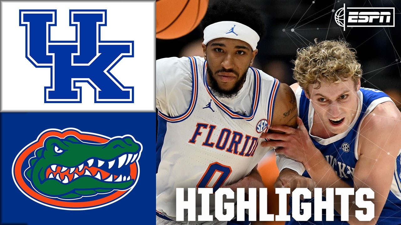 SEC Tournament: Kentucky Wildcats vs. Florida Gators | Full Game Highlights | ESPN CBB