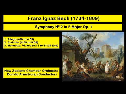 Franz Ignaz Beck (1734-1809) - Symphony Nº 2 in F Major Op. 1