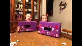 Decorating Valentine Boxes with my Kids