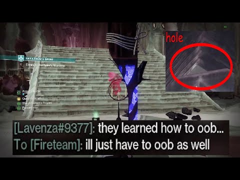 clipping out of the map to settle a grudge