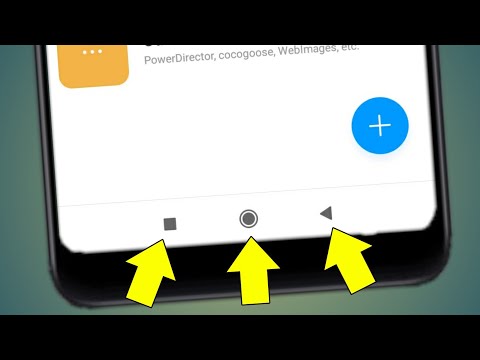 How to get the button at the bottom of the phone | How to get the back button