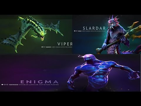 Dota 2 New Update 7.00 Remodel Viper, Slardar, and Enigma