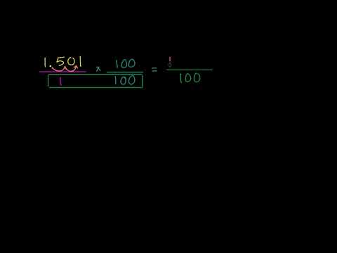 الصف السادس الرياضيات النسب، والمعدّلات، والنسب المئوية تمرين على تحويل الكسور العشرية إلى نسب مئوية