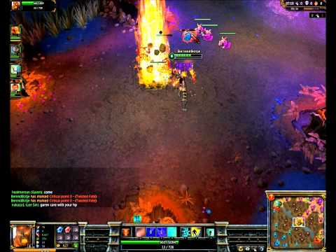 LoL - Brand Mid vs TF Part 1 - 5v5 - Random Material - Episode 14 Video 2 League of Legends