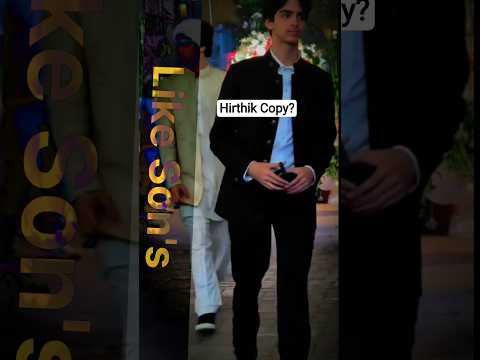 Like Father Like Son! 😍 Hrithik Roshan & Hridhaan Roshan | Same Style, Same Swag  😎 #hrithikroshan