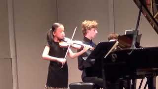 Carmel Bach Festival 2014, Laura and Derek play Bach Sonata