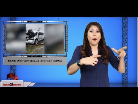 1 death, catastrophic damage reported in Bahamas (ASL - 9.2.19)