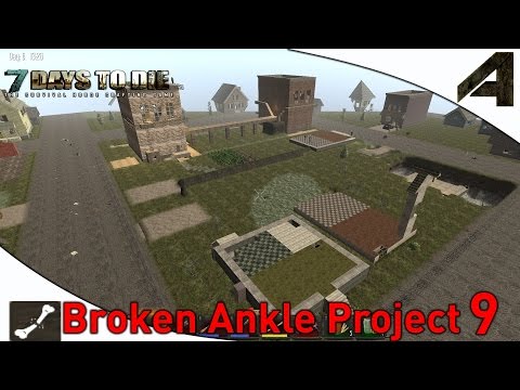 7 Days to Die - Broken Ankle Crew - Alpha 11.3 Part 9 - "The Build Begins"
