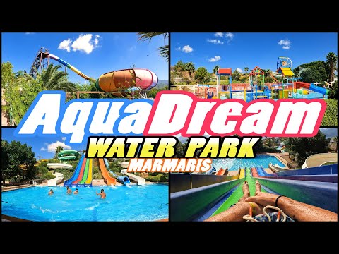 AQUA DREAM Water Park Marmaris - Turkey [4k]
