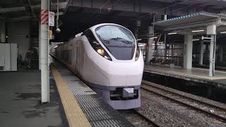 常磐線 E657系K16編成 内原車輪転削回送列車 水戸駅発車(電子ホーンあり)