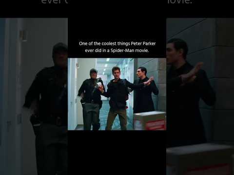 You completely forgot how insanely clever this scene in The Amazing Spider-Man was