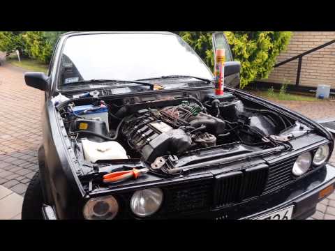 E30 m50b25 - pierwsze odpalenie