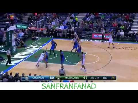 Jabari Parker vs Magic (2016/04/01) - 26 Pts, 7 Rebs, 12-14 FGM, BEAST!