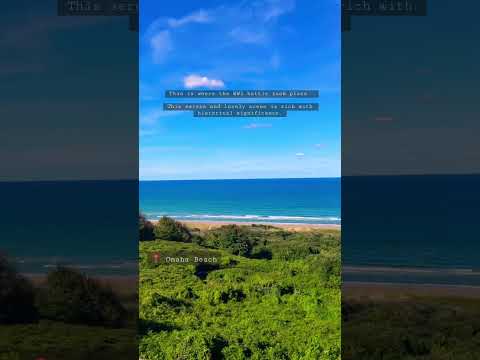 Omaha Beach | Normandie | France | American Cemetery | Travel | 2022