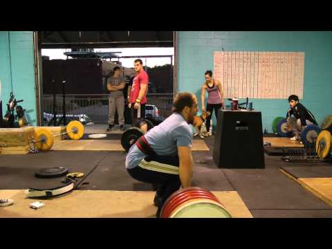 Travis Cooper - 262kg Clean Deadlift - 1/27/2012