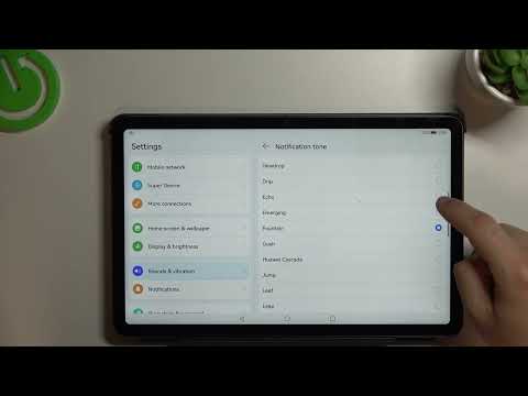 Huawei MatePad 10.4 2022 - Notification TONES Checkup / Check All Default Text Tones