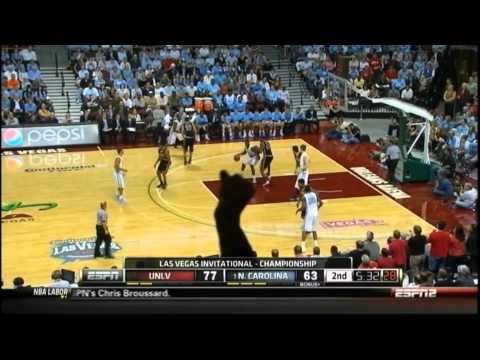 [11.26.11] Harrison Barnes - 15 Points Vs UNLV (Complete Highlights)
