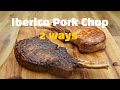Spanish Iberico pork chops