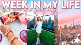 NYC WEEK IN MY LIFE! | Broadway Show,  Shopping, Speech in ATL, Sheridan Visiting, & More | LN x NYC