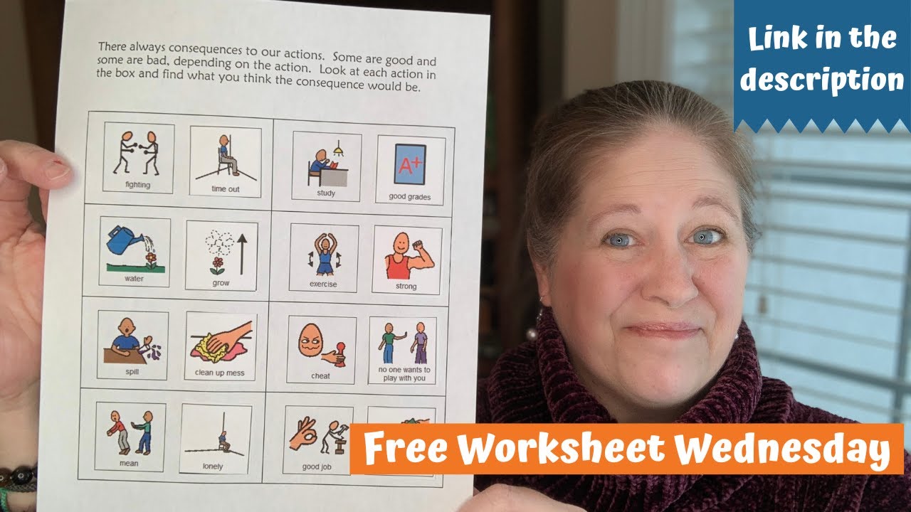 Free Worksheet Wednesday: Consequences