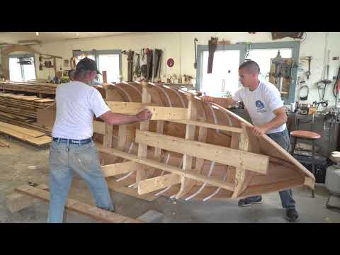Building the TotalBoat Sport Dory: Episode 25 - Flipping off the Mold