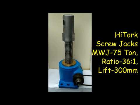 Hitork Worm Gear Screw Jacks Used For Steel - Hot And Cold Rolling Industry
