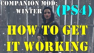 Fallout 4: How To Get My Winter Companion To Work (PS4)