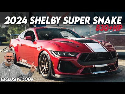 Exclusive Look At The 2024 Shelby Super Snake Mustang (Walk-Around and Review)