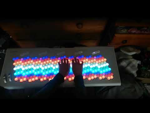 41-tone circle in 94EDO and the rainbow colour scheme