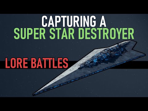 Recreating the Capture of Lusankya | Battle of Thyferra | Star Wars Legends Lore Battles