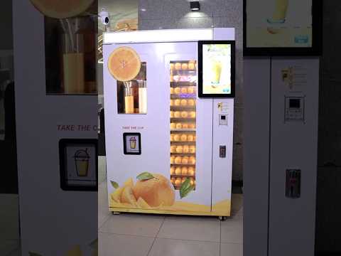 Singapore Juice Automatic Machine Automatic Orange Juice Vending