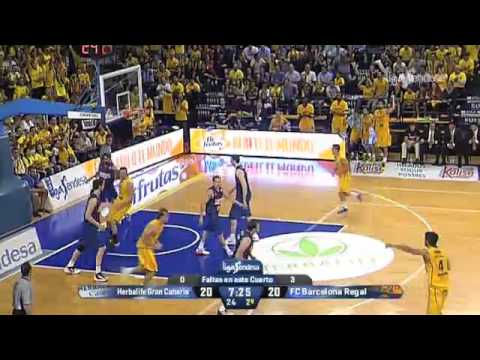 Resumen Herbalife Gran Canaria - FC Barcelona Regal (3º partido semifinales)