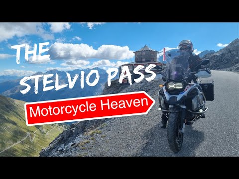 Motorcycle Heaven!  The STELVIO Pass
