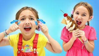 Les filles apprennent l'importance du partage et de l'amitié !