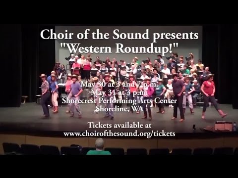Choir of the Sound "Western Roundup!" Pops Show Preview