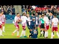 Messi fight vs Ajaccio players 😲 PSG VS AJACCIO 🤬
