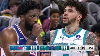 Joel Embiid - Paul George - Philadelphia Sixers - Charlotte Hornets