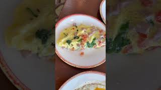 Complementary breakfast on #royalcaribbean #cruise #freefire #food