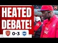 Arsenal 0-3 Brighton | Yardman & Robbie In Heated Debate! (Yardman)