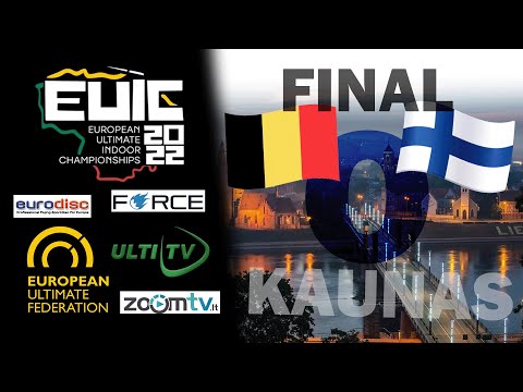 2022 EUIC - Belgium vs Finland - OPEN FINAL @ GARLIAVA