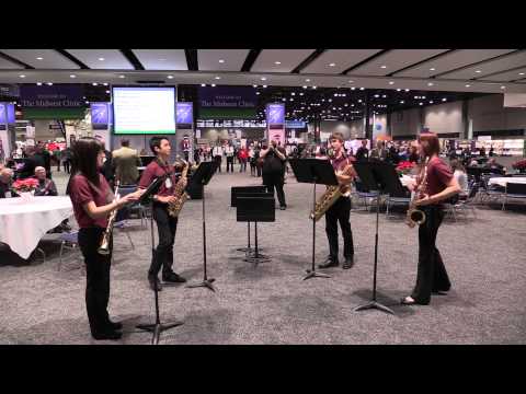 MRHS Sax Quartet at Midwest Clinic