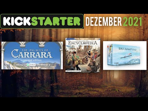 Brettspiele auf Kickstarter und Gamefound im Dezember!