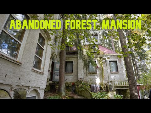 Abandoned forest mansion untouched and everything left behind!!