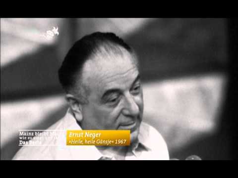 Ernst Neger - Auftritte bei Mainz bleibt Mainz 1964, 1967 & 1979
