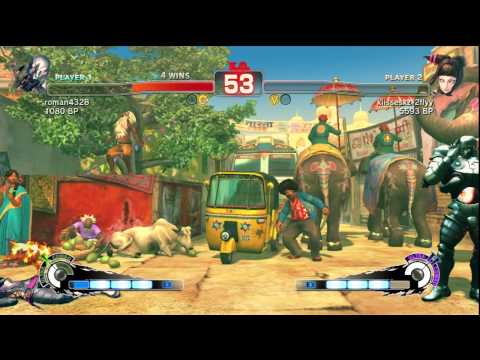 SSF4 - Kiissesxz-2flyy (Juri) Vs Roman4328 (Seth) [HD]